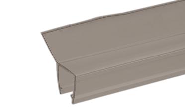 Уплотнитель для стекла 8 мм, полупрозрачный черный, 135°, стекло-стекло 2200 мм t203-2 BL купить в Екатеринбурге