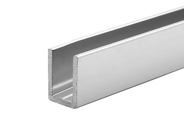 Профиль для душевых перегородок алюминиевый опорный купить в Екатеринбурге