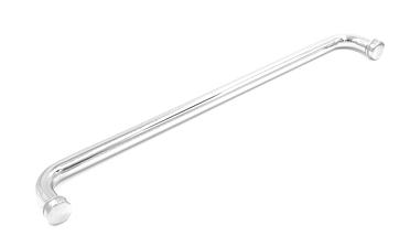 Ручка-полотенцесушитель, полированная, без кноба 19х450, для стекла 8-10 мм, под отверстие 12 мм t623-450 PSS купить в Екатеринбурге