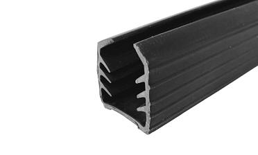 Уплотнитель в поручень с пазом 24х24 для стекла 12 мм, EPDM Фk301 купить в Екатеринбурге Уплотнитель в поручень с пазом 24х24 для стекла 12 мм, EPDM Фk301 купить в Екатеринбурге