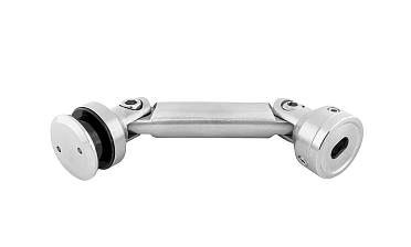 Крепление стекло-стена, штанга 82 мм, без зенковки tt201-82А SSS купить в Екатеринбурге