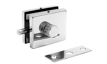 Защелка с ответной частью на стену и пол, полированная, вырез 17 t138 PSS купить в Екатеринбурге