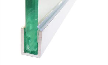 Уплотнитель прозрачный для П-образного алюминиевого профиля t756 (елочка) t755 купить в Екатеринбурге
