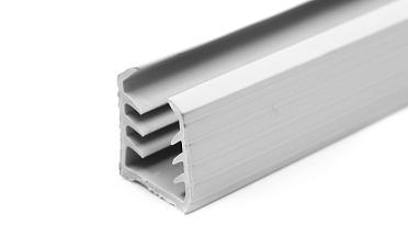 Уплотнитель в поручень с пазом 27х30 для стекла 8+8мм, EPDM (палки по 3м) СЕРЫЙ Фk307-G купить в Екатеринбурге