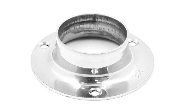 Фланец штампованный, полированный для Ø50.8 мм, толщина 2 мм (AISI 304) k532