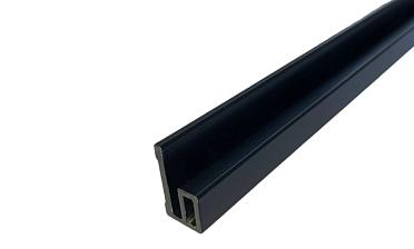 Профиль-упор для душевых, длина 2200 мм, черный t116 BL купить в Екатеринбурге