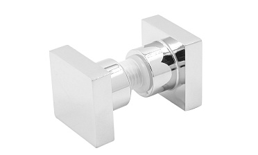 Ручка-кноб квадратная для стекла 6-12 мм, нержавеющая сталь AISI 304, полированная t669 PSS купить в Екатеринбурге Ручка-кноб квадратная для стекла 6-12 мм, нержавеющая сталь AISI 304, полированная t669 PSS купить в Екатеринбурге