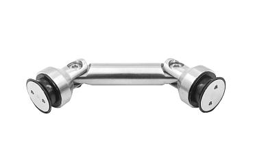 Крепление стекло-стекло, штанга 82 мм, под зенковку tt202-82 SSS купить в Екатеринбурге