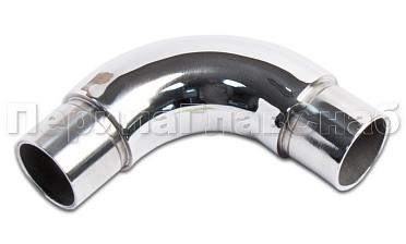 Отвод трубы Ø25.4 мм со вставками, удлиненный, полированный (AISI 304) k325-3 купить в Екатеринбурге Отвод трубы Ø25.4 мм со вставками, удлиненный, полированный (AISI 304) k325-3 купить в Екатеринбурге