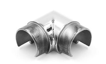 Отвод с пазом на трубу Ø48.3 мм, полированный (AISI 304) k237 купить в Екатеринбурге Отвод с пазом на трубу Ø48.3 мм, полированный (AISI 304) k237 купить в Екатеринбурге