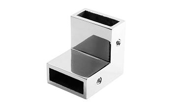 Соединитель труба-труба 90°, для трека 30х10 мм, AISI 304, полированный t460 PSS купить в Екатеринбурге