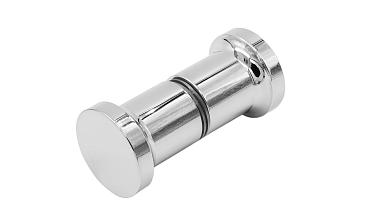 Дверная ручка «кноб», для душа алюминий-хром, полированная t695 ALPC купить в Екатеринбурге