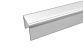 Профиль П-образный, L=2000 мм, t=1.5 мм, для стекла 16 мм, полир. (AISI 304) Ф-0457