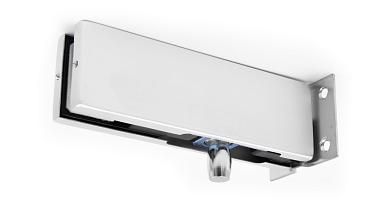 Фитинг на фрамугу с осью и монтажной пластиной, под алюминий t130 AL купить в Екатеринбурге