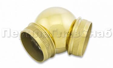 Поворот 'шар'  под Ø50.8 мм, золото k263-88 купить в Екатеринбурге