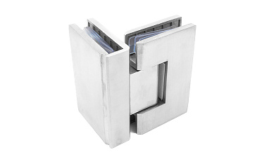 Петля для душевой стекло-стекло 90х55 мм, 90°, нержавеющая сталь AISI 304, шлифованная t304-2 SSS купить в Екатеринбурге Петля для душевой стекло-стекло 90х55 мм, 90°, нержавеющая сталь AISI 304, шлифованная t304-2 SSS купить в Екатеринбурге