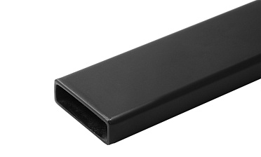 Трек прямоугольный 30х10х1,5, длина 3000мм, черный t440 BL  купить в Екатеринбурге Трек прямоугольный 30х10х1,5, длина 3000мм, черный t440 BL  купить в Екатеринбурге