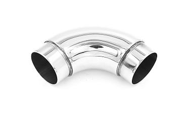 Отвод поручня под Ø38.1х110х1.5 мм, 90°, литой, полированный 600 Grit, с двумя установочными кольцами, (AISI 316) k059-4 купить в Екатеринбурге Отвод поручня под Ø38.1х110х1.5 мм, 90°, литой, полированный 600 Grit, с двумя установочными кольцами, (AISI 316) k059-4 купить в Екатеринбурге