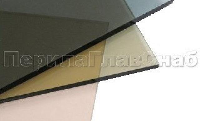 Стекло ромбы 8 мм, коричневое, без вырезов С-8026