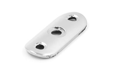 Лодочка (ложемент) под поручень Ø50.8 мм, литой, полированный, нержавеющая AISI 304 k046-50 купить в Екатеринбурге