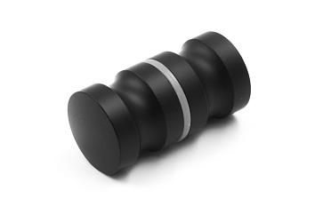 Дверная ручка "кноб", алюминий-черный t692 ALBL  купить в Екатеринбурге