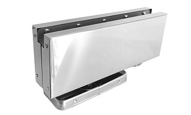 Фитинг нижний со встроенным доводчиком для стеклянной двери до 80 кг, полированный t185-2 PSS   купить в Екатеринбурге