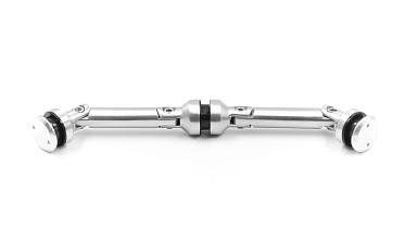 Крепление на три стекла 10-12 мм, штанга 82 мм, без зенковки tt204-82A SSS купить в Екатеринбурге