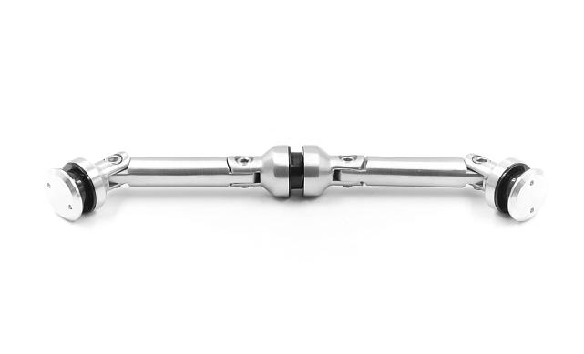 Крепление на три стекла 10-12 мм, штанга 82 мм, без зенковки tt204-82A SSS