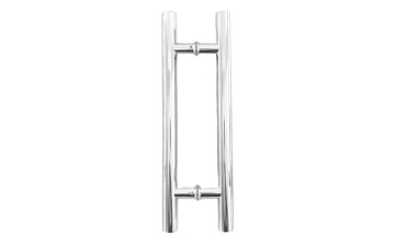 Ручка для стеклянной двери рейлинг двухсторонняя для стекла 8-12 мм, 32х1500х1800 мм, полированная t633-1800 PSS  купить в Екатеринбурге Ручка для стеклянной двери рейлинг двухсторонняя для стекла 8-12 мм, 32х1500х1800 мм, полированная t633-1800 PSS  купить в Екатеринбурге