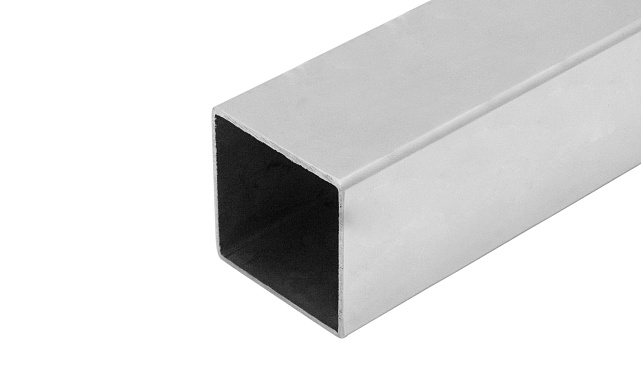 Труба профильная нержавеющая AISI 201, 40х40 мм, тройная полировка 800GRIT k808 Труба профильная нержавеющая AISI 201, 40х40 мм, тройная полировка 800GRIT k808