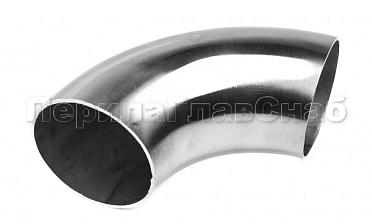 Отвод поручня под сварку для Ø50.8х1.5х145 AISI 201 #400 в упаковке по 100 шт. k021-15-100 купить в Екатеринбурге