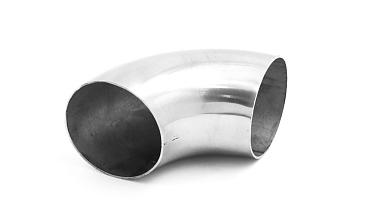 Отвод поручня под сварку для Ø50.8х1.0 мм,  полированный 400 Grit, AISI 201 k021-7 купить в Екатеринбурге