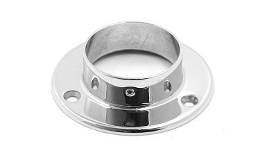 Фланец для трубы Ø50.8 мм, литой, полированный под 3 самореза 4.8 мм (AISI 304) k022 купить в Екатеринбурге Фланец для трубы Ø50.8 мм, литой, полированный под 3 самореза 4.8 мм (AISI 304) k022 купить в Екатеринбурге
