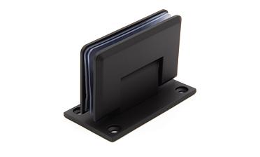 Петля для душевой кабины стена-стекло 90°, 90*55, цинк, черн. t301 BZn купить в Екатеринбурге