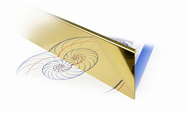 Накладка под золото (тыльная/лицевая) 2000 мм на профиль k601, для стекла 10-12 мм k601-10-88 купить в Екатеринбурге