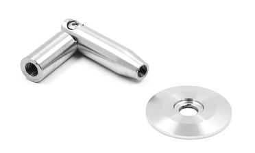 Крепление тяги к стене, шлифованная AISI 304 k621 купить в Екатеринбурге