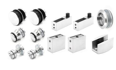 Комплект раздвижной системы для душевой, AISI 304, шлифованный t401 SSS купить в Екатеринбурге