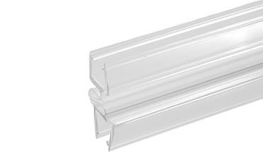 Уплотнитель для стекла в душевую кабину стекло-стекло 8мм зиг-заг 2,2 м t227 купить в Екатеринбурге