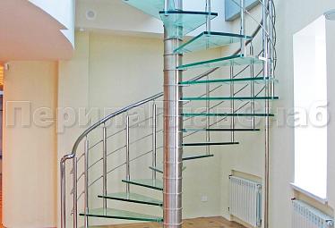Стеклянные лестницы купить в Екатеринбурге