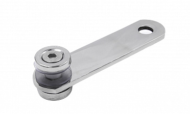 Стеклодержатель пластинчатый 2хМ8 (половинка), по центрам 85х5 мм, полированный, шайбы 5 мм штамп., под стекло 6-12 мм, (AISI 201) k047-1/2 купить в Екатеринбурге Стеклодержатель пластинчатый 2хМ8 (половинка), по центрам 85х5 мм, полированный, шайбы 5 мм штамп., под стекло 6-12 мм, (AISI 201) k047-1/2 купить в Екатеринбурге