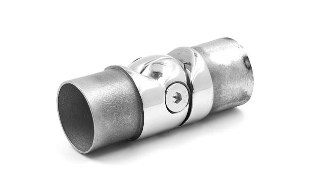 Поворот литой, регулируемый, шаровый, под Ø38.1 мм, полированный, (AISI 316) k250-2 Поворот литой, регулируемый, шаровый, под Ø38.1 мм, полированный, (AISI 316) k250-2