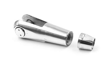 Наконечник ванты (тяги) с резьбой М16 правый, литой , полированный (AISI316) k661-16-R купить в Екатеринбурге