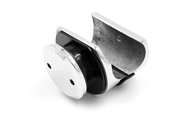 Крепление трека к стеклу, без зенковки, под 25 трубу t831 PSS купить в Екатеринбурге Крепление трека к стеклу, без зенковки, под 25 трубу t831 PSS купить в Екатеринбурге