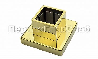 Цанга под 40х40 мм, под золото (AISI 304) Фk333-88 купить в Екатеринбурге