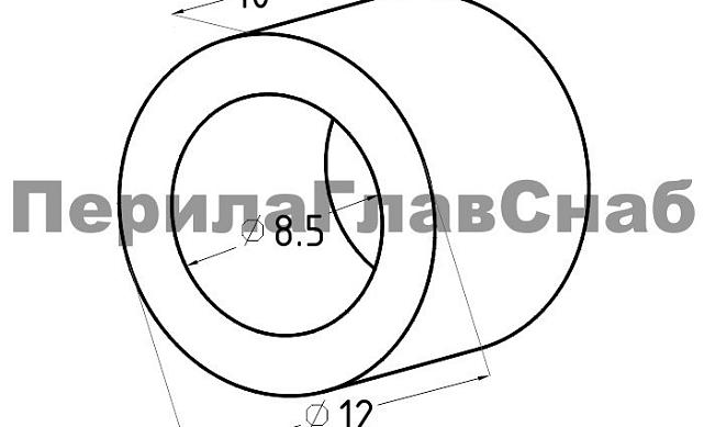 Втулка фторопластовая, М8 k503 2