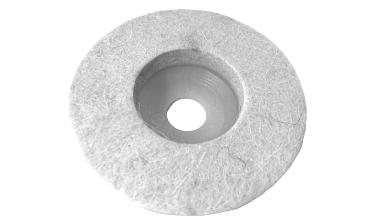 k427-4 войлок белый Ø85х8 мм очищенный, для тонкой полировки 11 000 rpm, Premium купить в Екатеринбурге