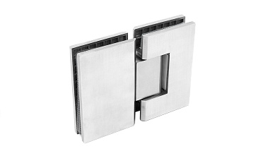 Петля для душевой кабины стекло-стекло 180° 90х55 мм AISI 304 шлифованная t303-2 SSS купить в Екатеринбурге Петля для душевой кабины стекло-стекло 180° 90х55 мм AISI 304 шлифованная t303-2 SSS купить в Екатеринбурге