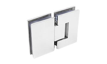 Петля для душевой кабины стекло-стекло 180° 90х55 мм AISI 304 полированная t303-2 PSS купить в Екатеринбурге