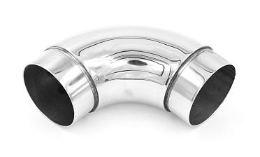 Отвод поручня с двумя установочными кольцами Ø50.8х125 AISI 201 k052-6 купить в Екатеринбурге