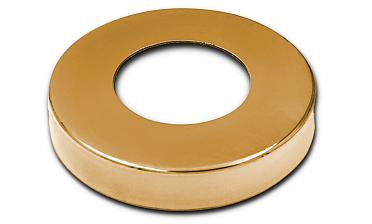 Низ стойки Ø50.8 мм, S=0.8 мм, 100х18 мм, золото k217-88 купить в Екатеринбурге